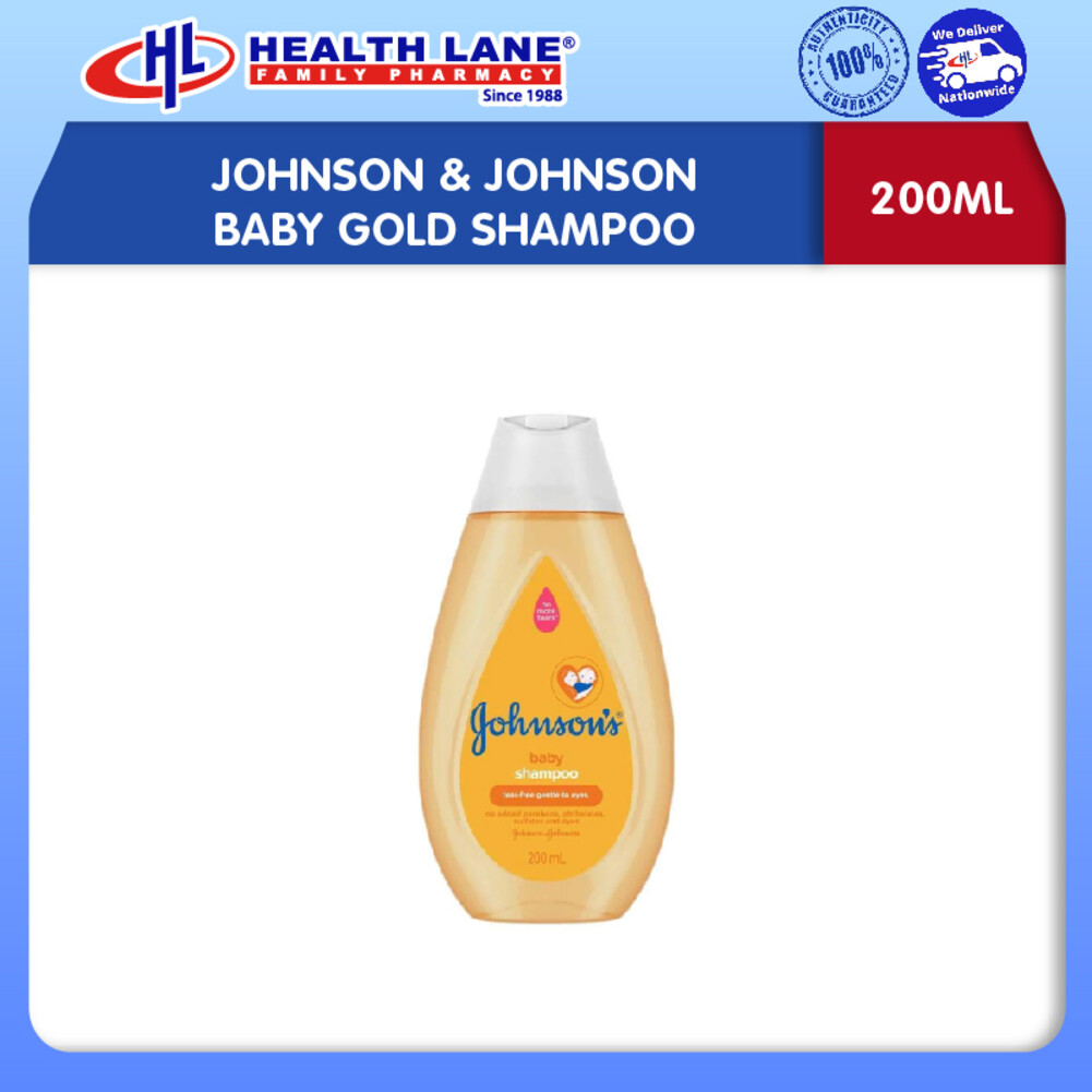 JOHNSON & JOHNSON BABY GOLD SHAMPOO (200ML)